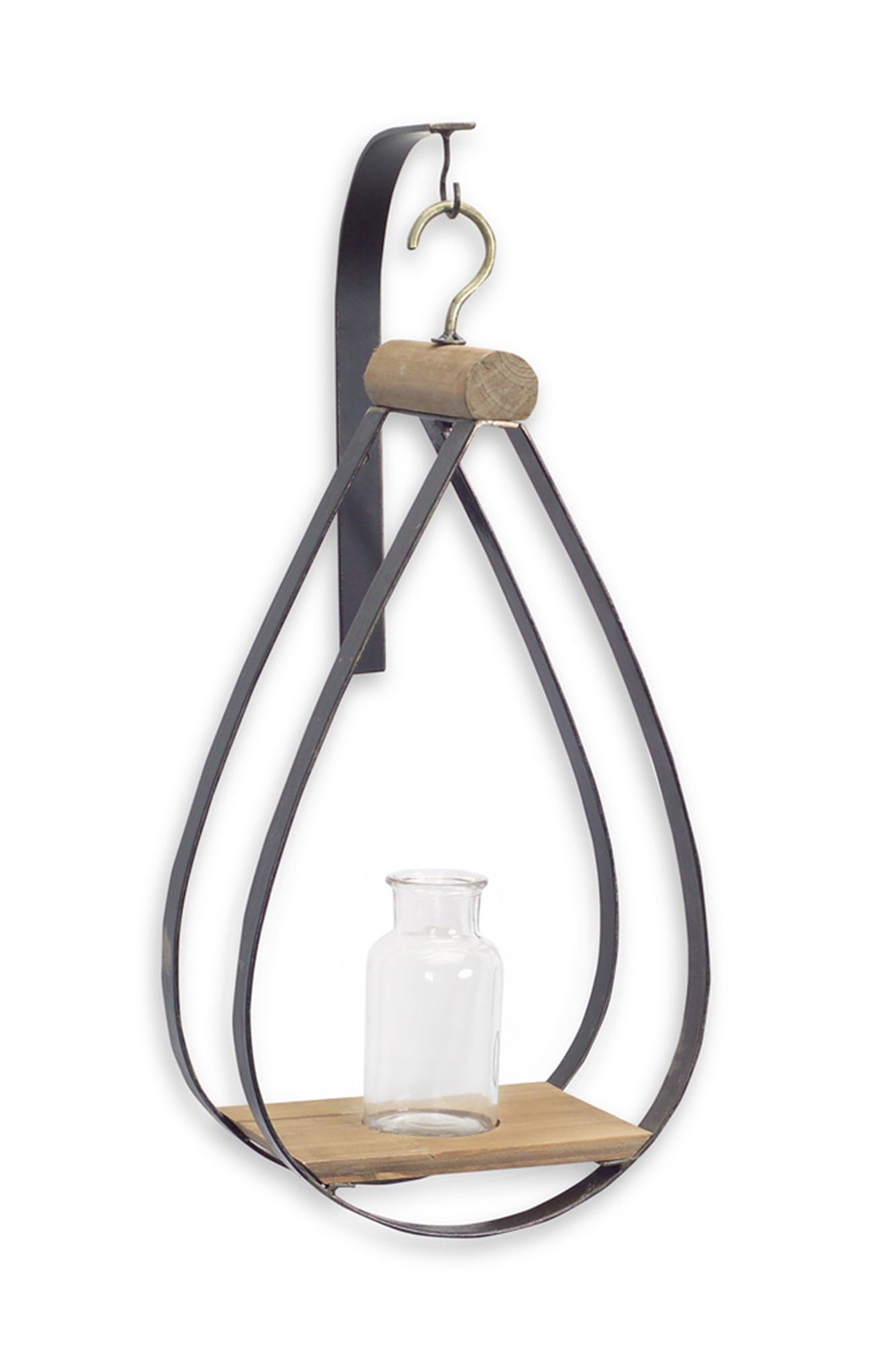 Melrose International Hanging Vase in Teardrop Frame Set of 2 | Cabela's